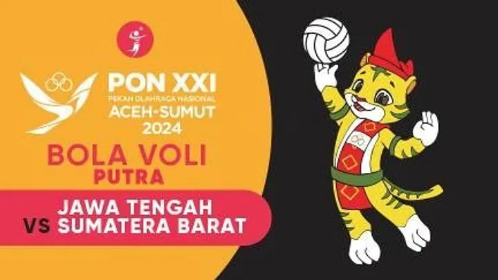 Link Live Streaming Voli PON 2024 Putra: Jawa Tengah vs Sumatera Barat