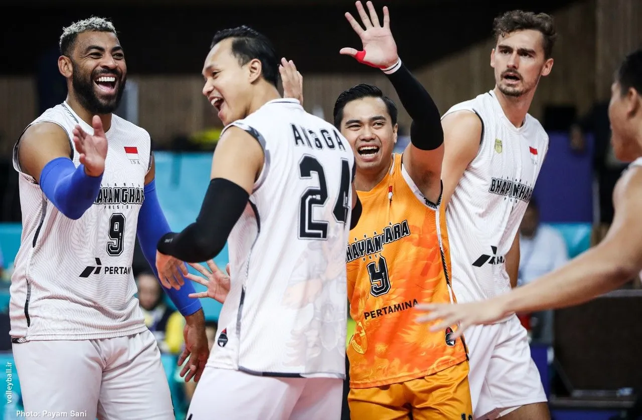 Bhayangkara Presisi ke Semifinal AVC Club Championship 2024 Putra