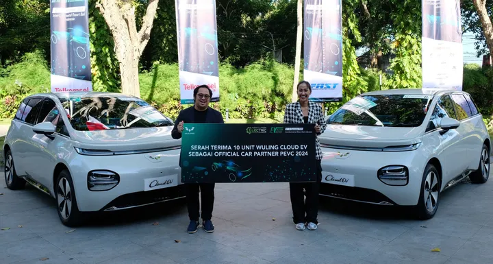 Wuling Cloud EV Jadi Official Car Partner Konferensi Periklindo Bali