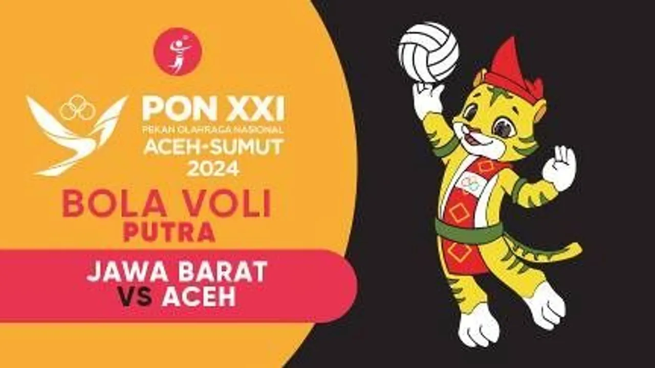 Link Live Streaming Voli PON 2024 Putra: Jawa Barat vs Aceh