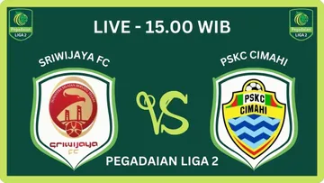 Link Live Streaming Liga 2 Sriwijaya FC vs PSKC: Pukul 15.30 WIB