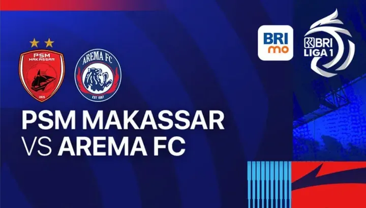 Link Live Streaming Liga 1: PSM Makassar vs Arema FC Pukul 15.30 WIB