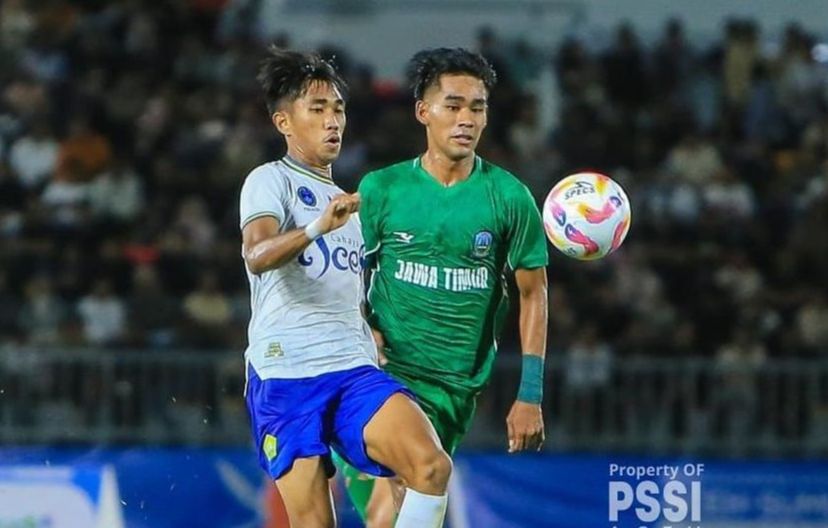 Semifinal sepakbola PON 2024 yang mempertemukan Jatim vs Aceh di Stadion Harapan Bangsa, Banda Aceh, 16 September (Asprov PSSI Aceh)