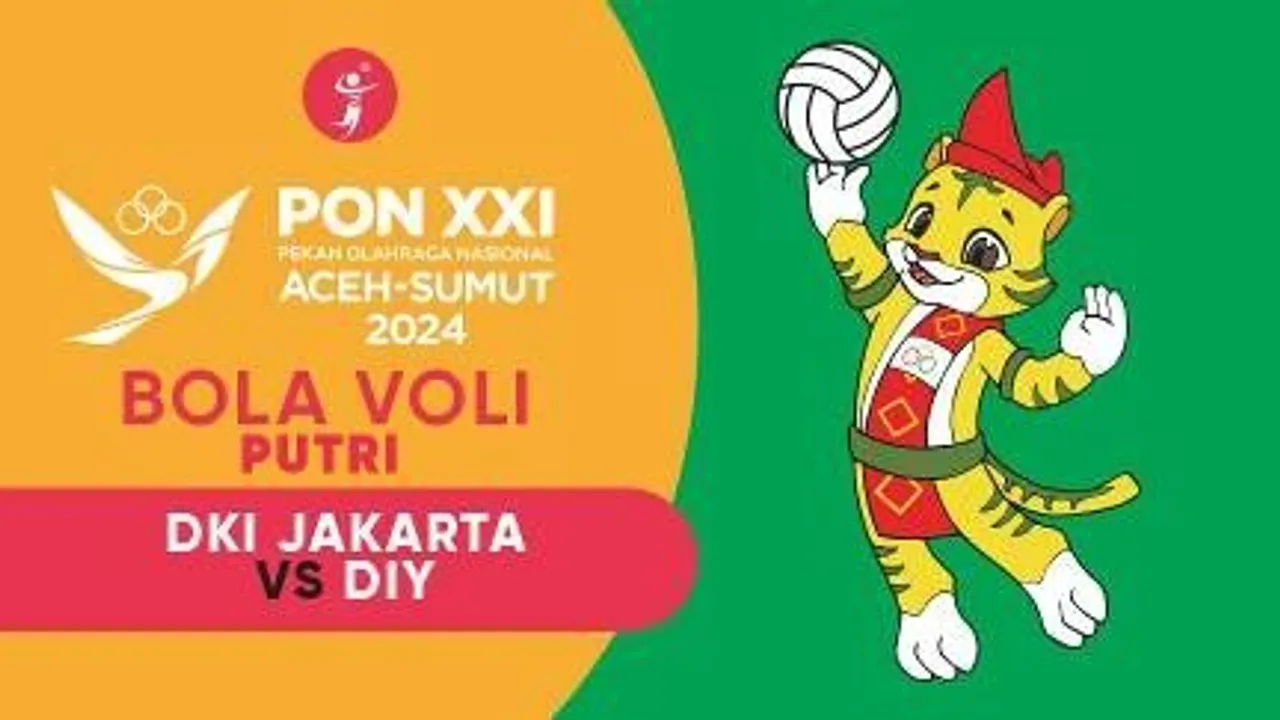 Link Live Streaming Voli PON 2024 Putri: DKI Jakarta vs DI Yogyakarta