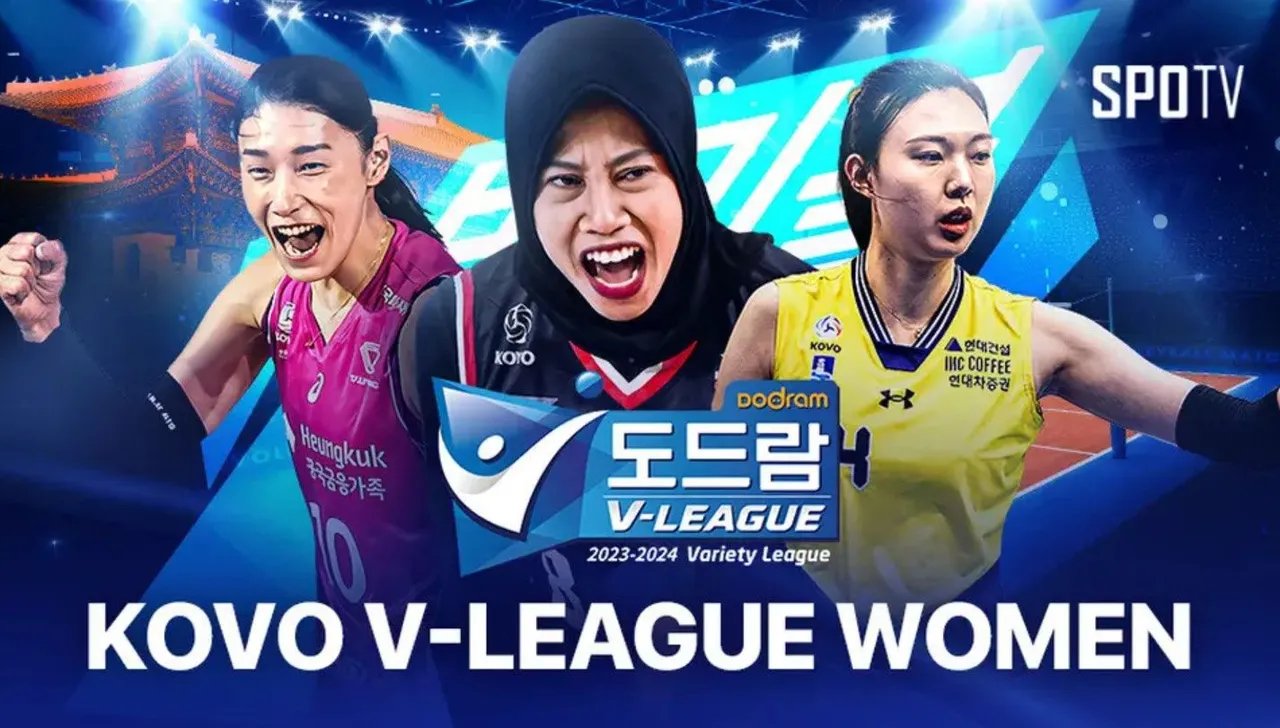 Liga Voli Korea Selatan V-League 2024/2025/foto: Vidio.