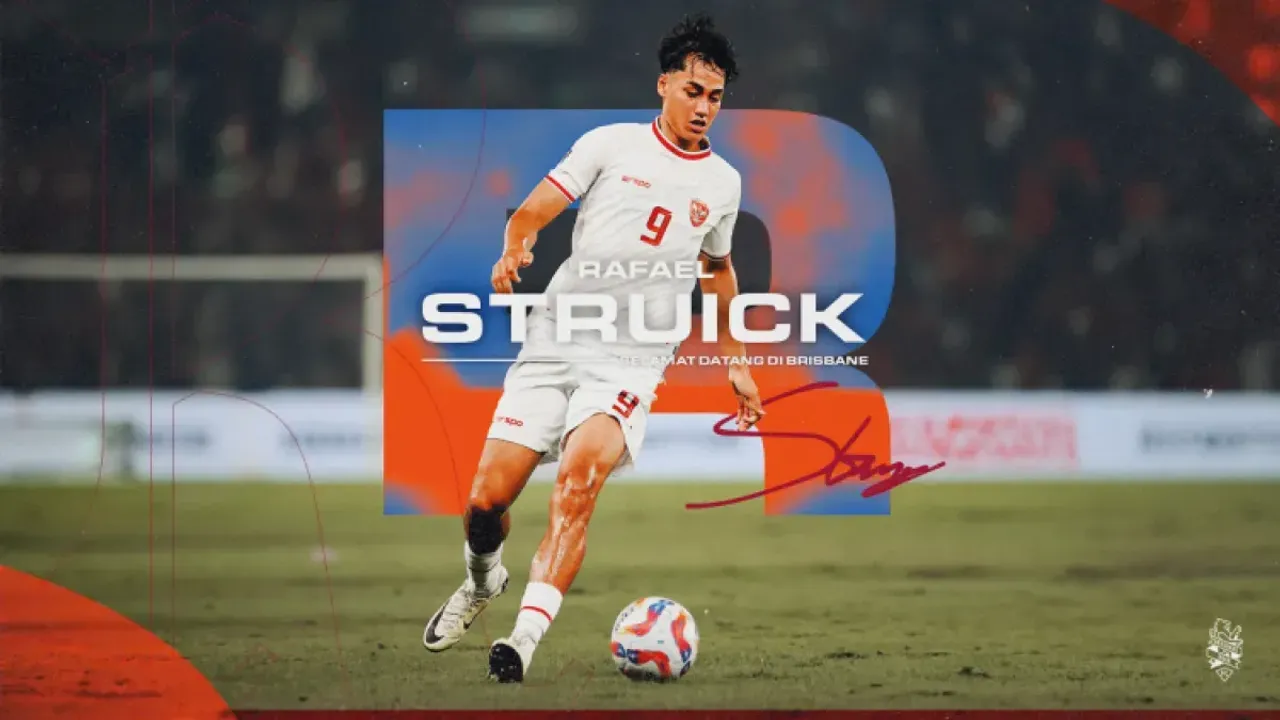 Media Vietnam: Rafael Struick Titipan untuk Komersial Brisbane Roar