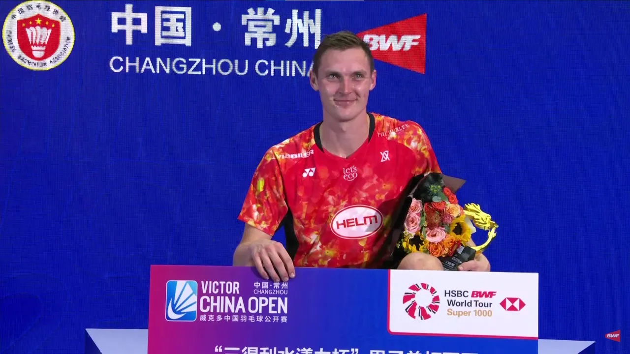 Total Hadiah Turnamen China Open 2024 Rp30,7 Miliar