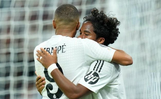 Rating Debut Mbappe dan Endrick di UCL 2024/2025 / X Seputar Madrid