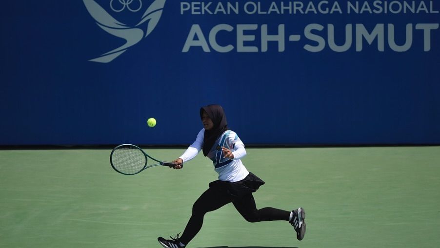 Cylova Melaju ke Final! Atlet PON Aceh asuhan Fred Williamson siap bertanding besok di final tunggal putri (Pelti Aceh)