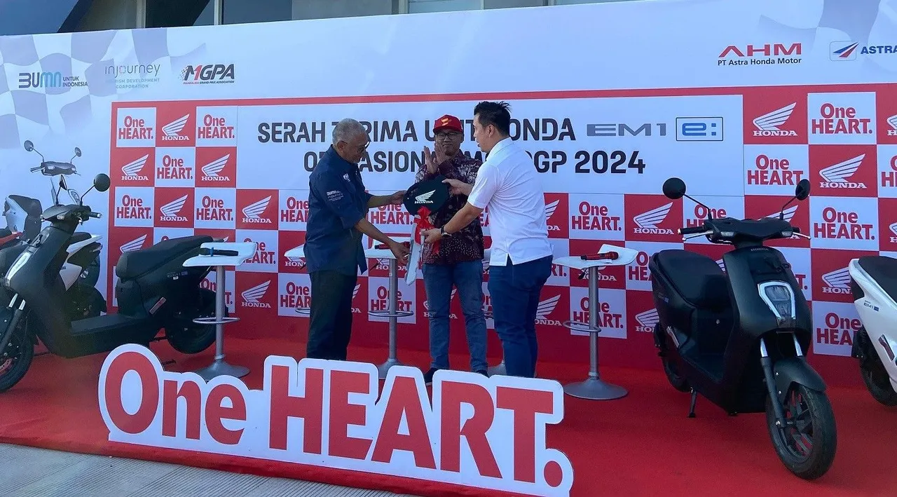 Motor Listrik Honda EM1 e: Resmi Dukung Gelaran MotoGP Mandalika