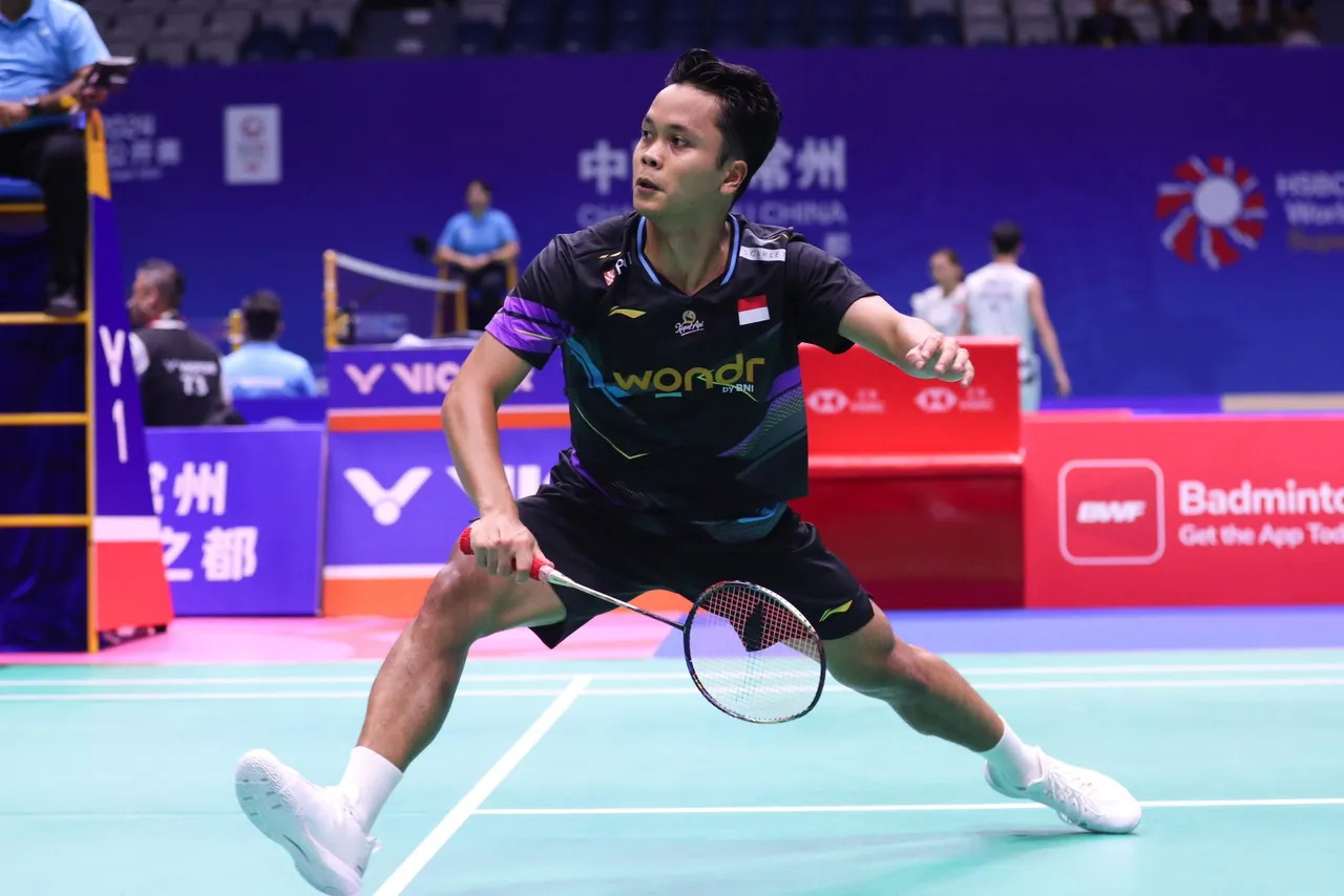 Anthony Sinisuka Ginting Melaju ke Perempatfinal China Open 2024