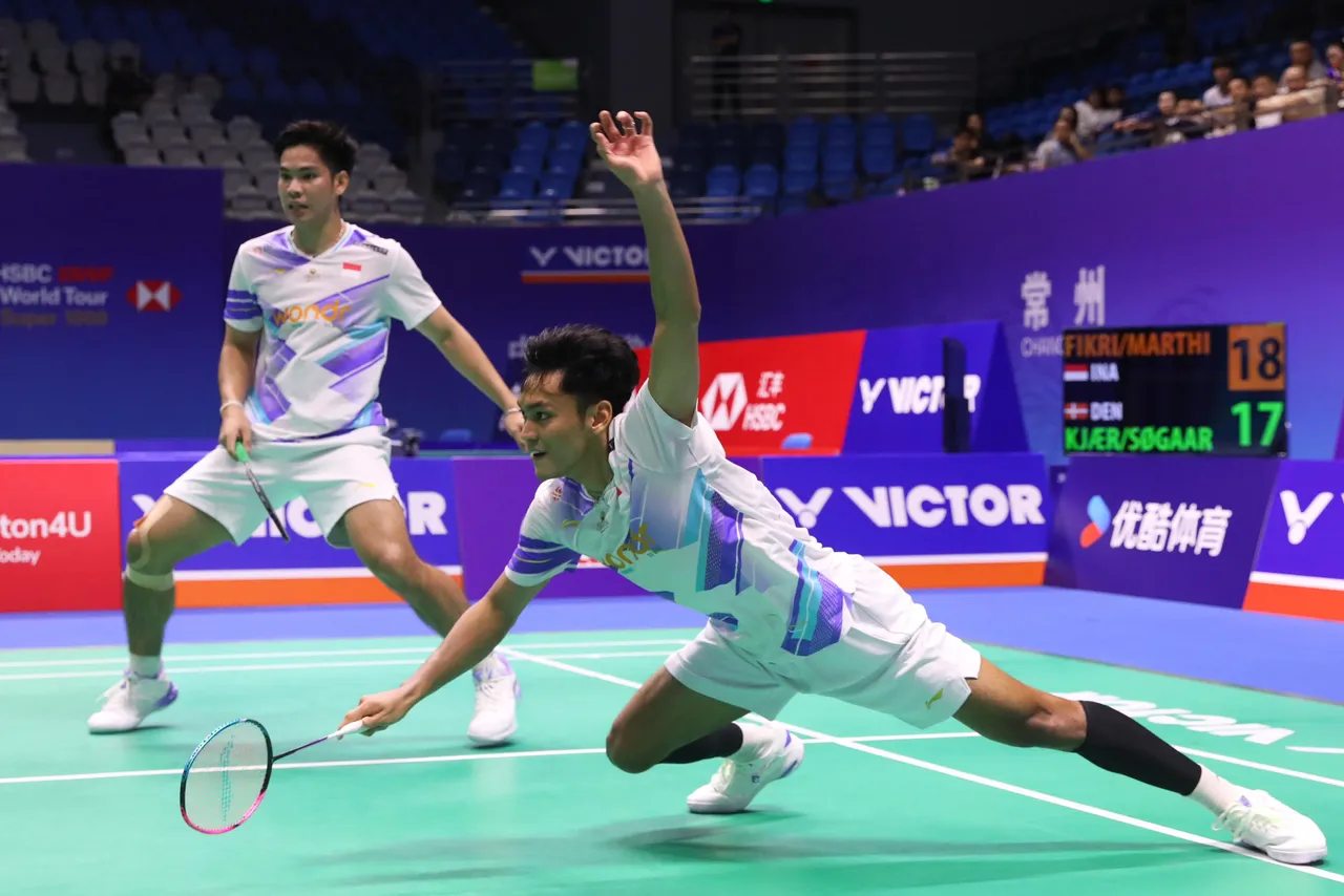 Muhammad Shohibul Fikri/Daniel Marthin Lolos ke Semifinal China Open 2024