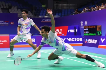 Muhammad Shohibul Fikri/Daniel Marthin Lolos ke Semifinal China Open 2024