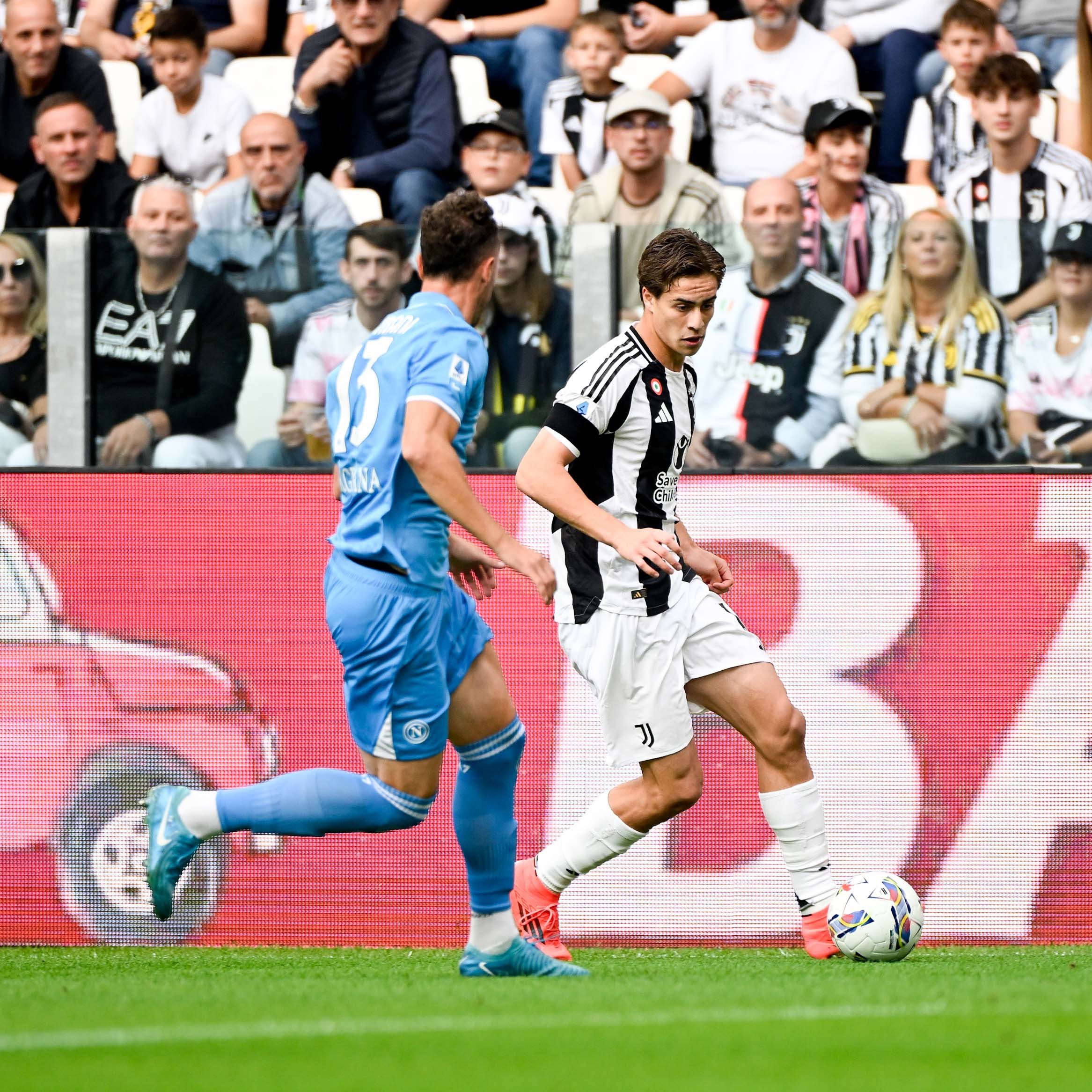 Kenan Yildiz di laga Juventus vs Napoli (x.com/juventusfc)