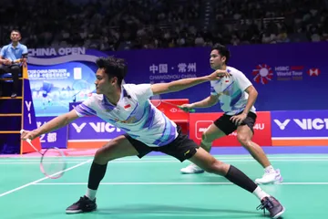 Muhammad Shohibul Fikri/Bagas Maulana Terhenti di Semifinal China Open 2024