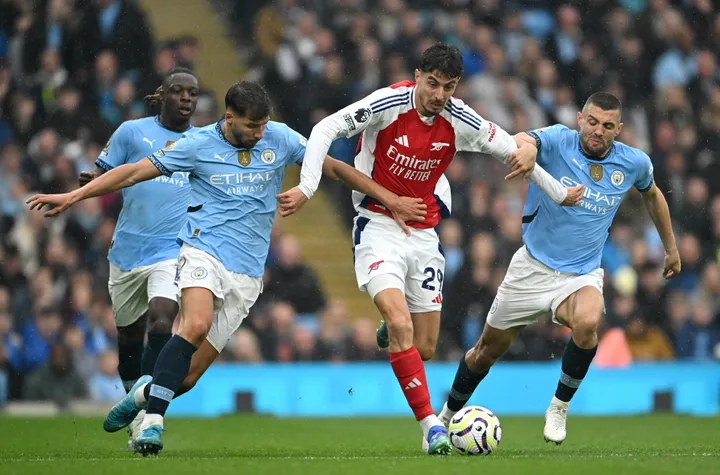 Hasil Liga Inggris Manchester City vs Arsenal: Imbang Tanpa Pemenang