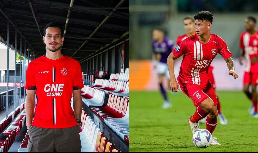 Thom Haye dan Mees Hilgers di Liga Belanda Eredivisie 2024/2025/foto: IG Almere dan IG Mees Hilgers.