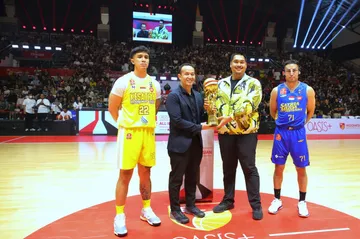 Laga pembuka turnamen IBL All Indonesia di Hall Basket GBK, Jakarta, 22 September (Kemenpora) - Laga pembuka turnamen IBL All Indonesia di Hall Basket GBK, Jakarta, 22 September (Kemenpora)