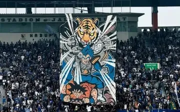 Arti Koreo Dragon Ball di Laga Persib vs Persija