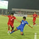 Indonesia vs Maladewa - Pertandingan Indonesia vs Maladewa pada hari pertama Kualifikasi Piala Asia U-20 2025 (Sportcorner.id/Reza Rabbanie)