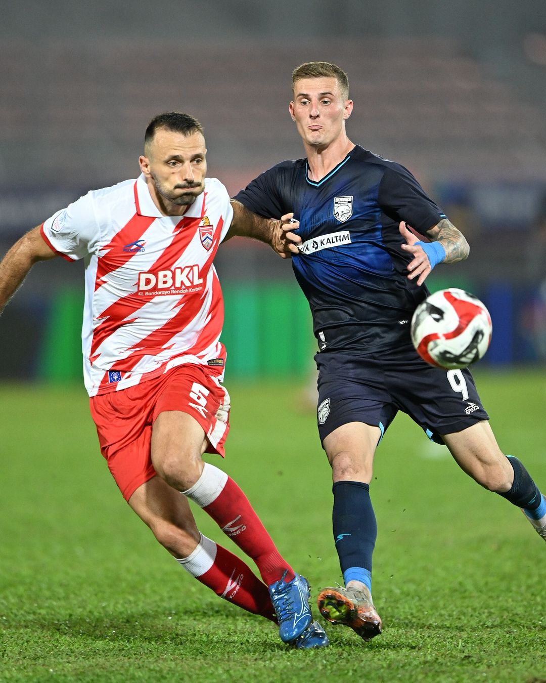 Leo Gaucho di laga Kuala Lumpur City vs Borneo FC (www.instagram.com/borneofc.id)