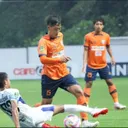 Lanjutan pertandingan Liga 2 2024-2025 yang mempertemukan Dejan FC vs PSKC Cimahi dihelat di Stadion Kera Sakti, Tangerang, Kamis (26/9/2024) sore