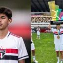 welber jardim sao paulo fc.jpg - Welber Jardim bermain untuk Sao Paulo FC U-17/foto: IG Welber Jardim.