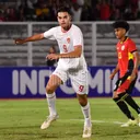 Jens Raven - Jens Raven di laga Timor Leste vs Timnas Indonesia U-20 (x.com/TimnasIndonesia)