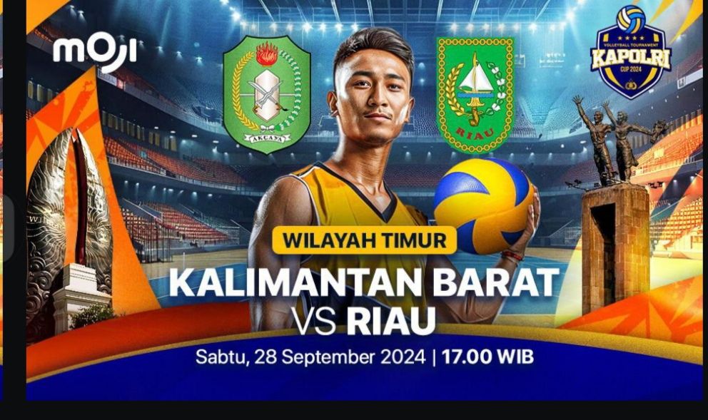 Kalimantan Barat vs Riau di Kapolri Cup 2024