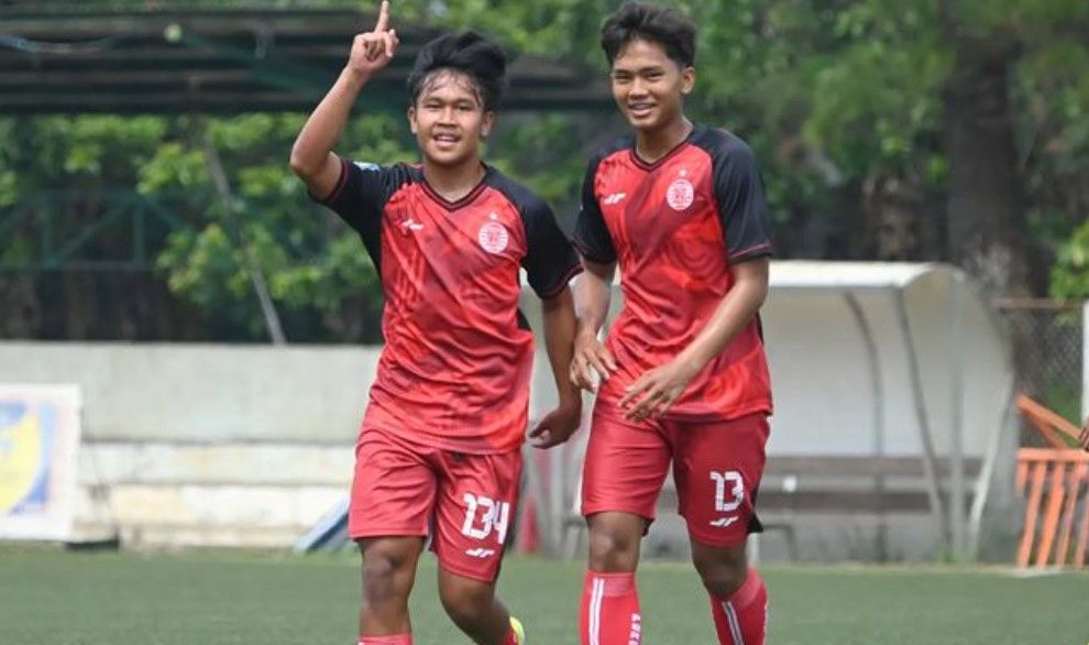 Persija Jakarta U-20 menang 7-0 atas PSBS Biak U-20 di EPA Liga 1 2024/2025/foto: IG Persija EPA.