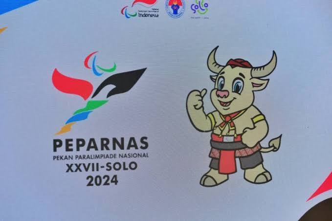 Logo dan maskot Peparnas 2024 (Pemkot Surakarta)