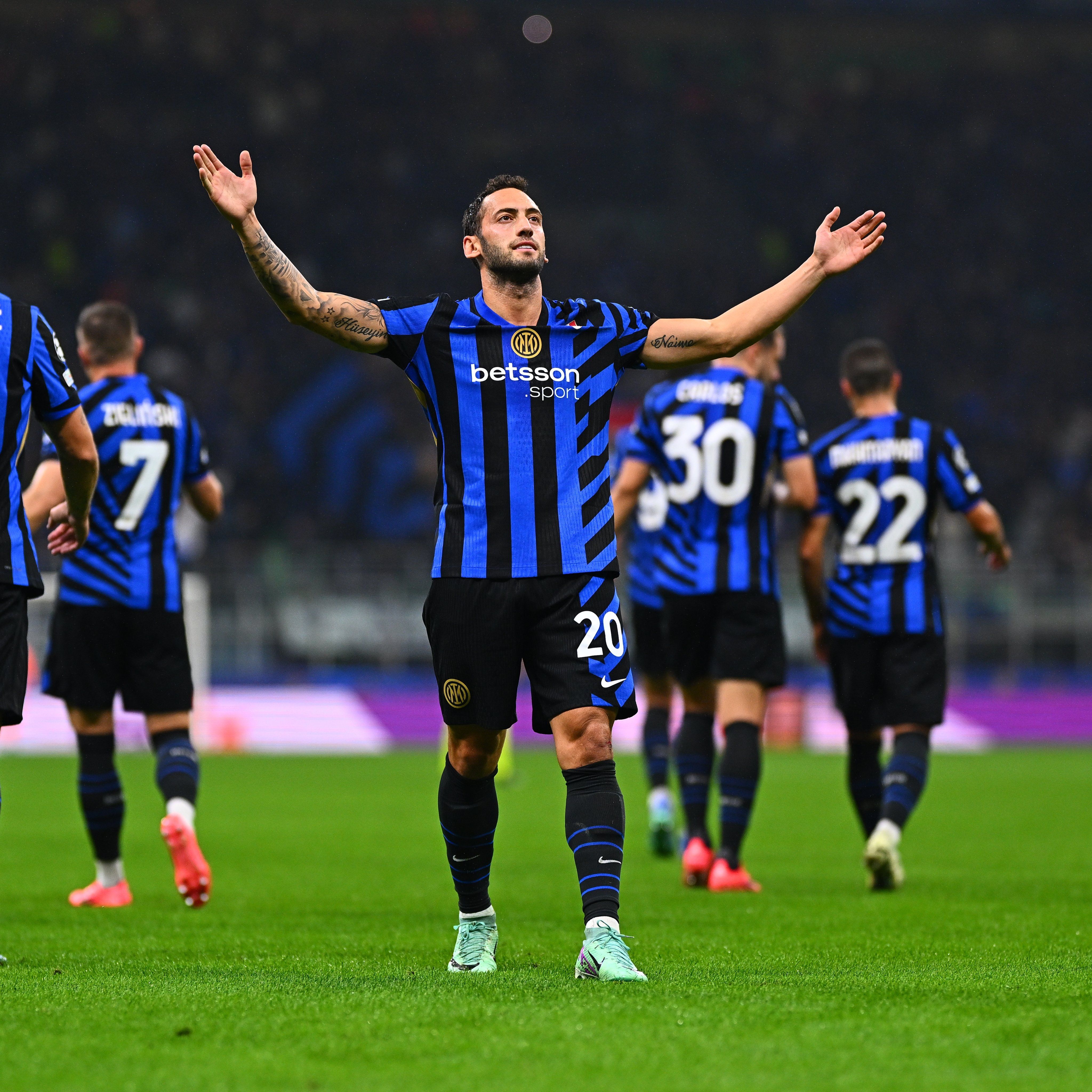 Bintang Inter Milan, Hakan Calhanoglu. (x.com/Inter)