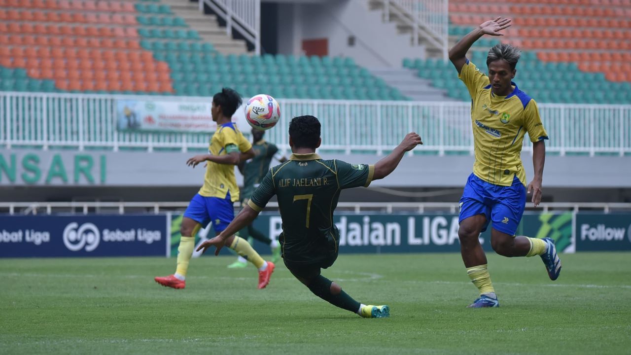 Persikabo 1973 vs Persikota Tangerang di Liga 2/ Media Persikabo 1973