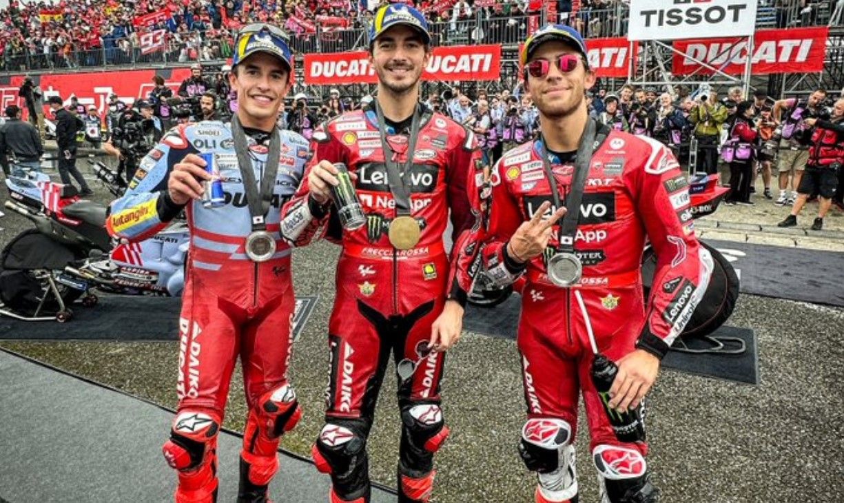 Francesco Bagnaia menangi sprint race MotoGP Jepang 2024/MotoGP.