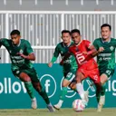 Pertandingan pekan keenam Liga 2 yang mempertemukan Bekasi City vs PSKC Cimahi berlangsung di Stadion Purnawarman, Purwakarta, Senin (7/10/2024).