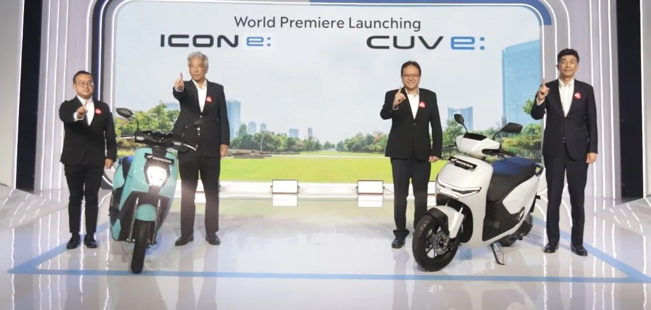 Astra Honda Motor Luncurkan Sepeda Motor ICON e: dan CUV e: