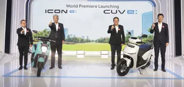 Astra Honda Motor Luncurkan Sepeda Motor ICON e: dan CUV e: