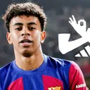 Lamine Yamal Signature Logo Adidas / Instagram Live Kick Off - Lamine Yamal Signature Logo Adidas / Instagram Live Kick Off