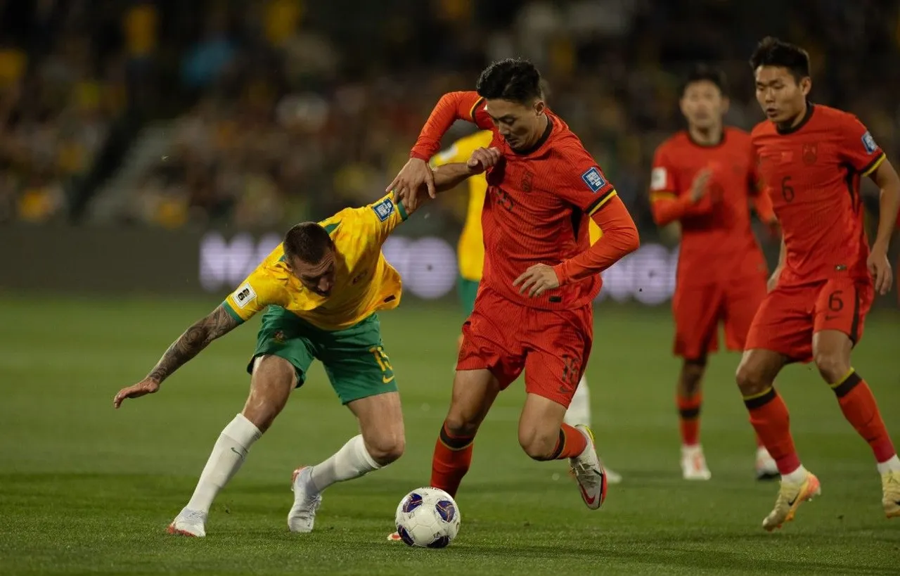 Australia menang 3-1 atas China di Grup C Kualifikasi Piala Dunia 2026/foto: Twitter Socceroos.