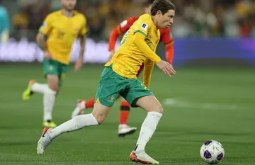 Australia vs China di Grup C Kualifikasi Piala Dunia 2026/foto: Twitter Socceroos.