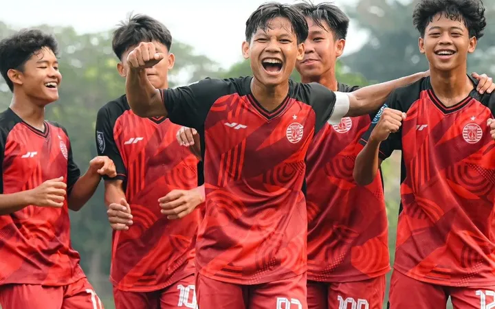 Persija Jakarta U-16 jadi salah satu tim yang tak terkalahkan di EPA Liga 1 2024/2025 bersama Bali United U-16/foto: Twitter Persija Jakarta.