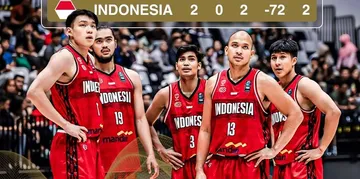 Timnas basket Indonesia yang berlaga di FIBA Asian Cup 2025 Qualifier (Timnas Basket Indonesia)