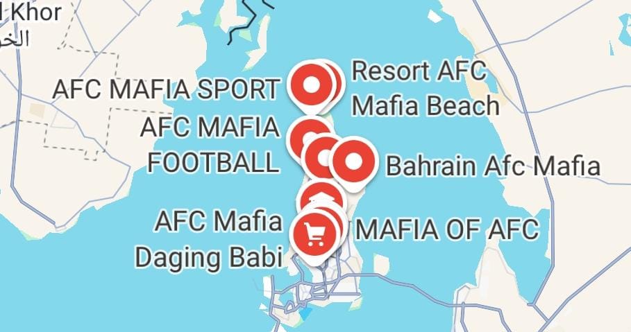 AFC Mafia di Titik Google Maps Bahrain / Google Maps