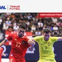 Timnas Futsal Indonesia vs Malaysia - pertandingan ujicoba timnas futsal Indonesia vs Malaysia yang berlangsung di GOR Amongrogo, Yogyakarta., 13 Oktober 2024 (Federasi Futsal Indonesia)