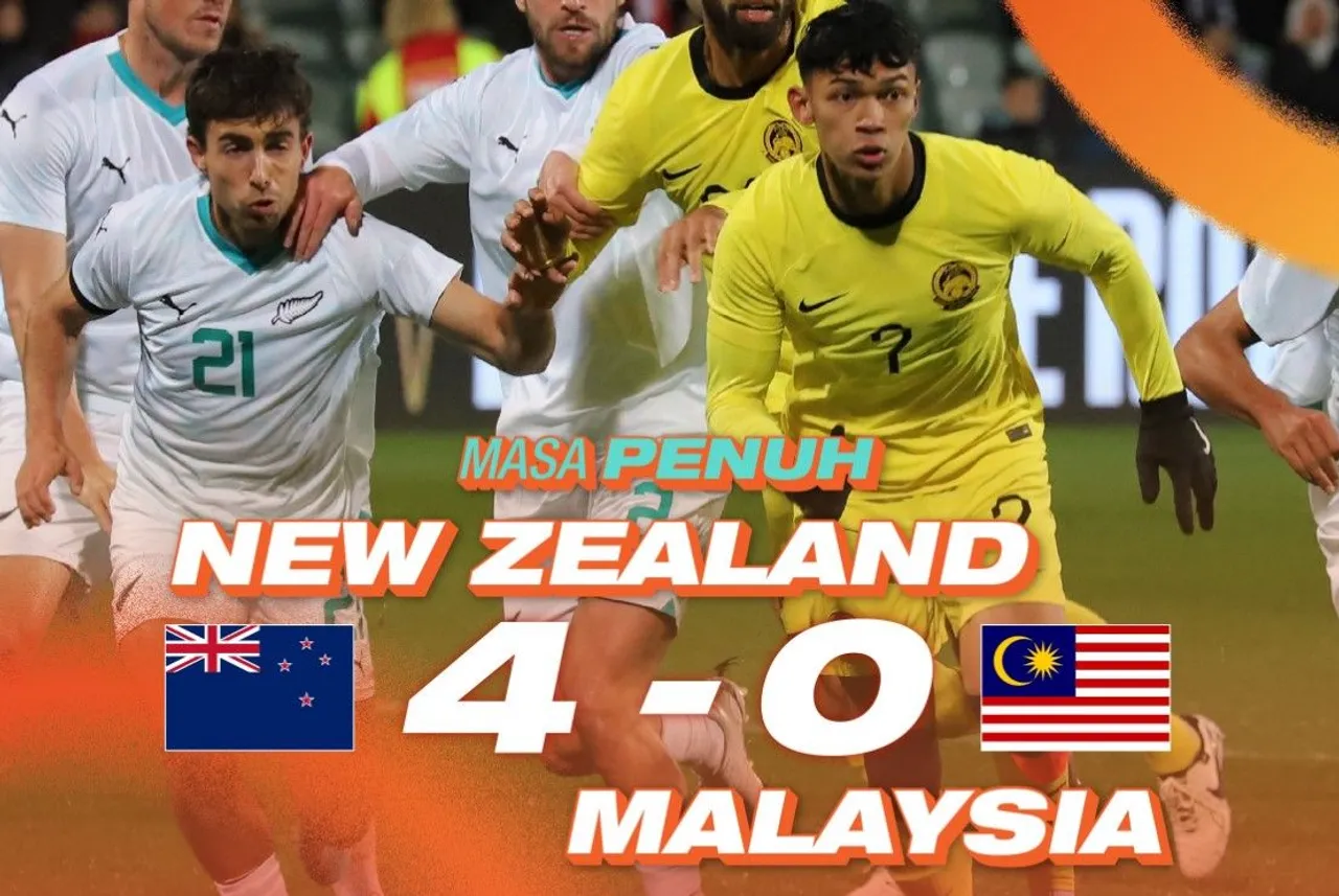 Ranking FIFA Malaysia usai Dibantai Selandia Baru, Auto Nyungsep!