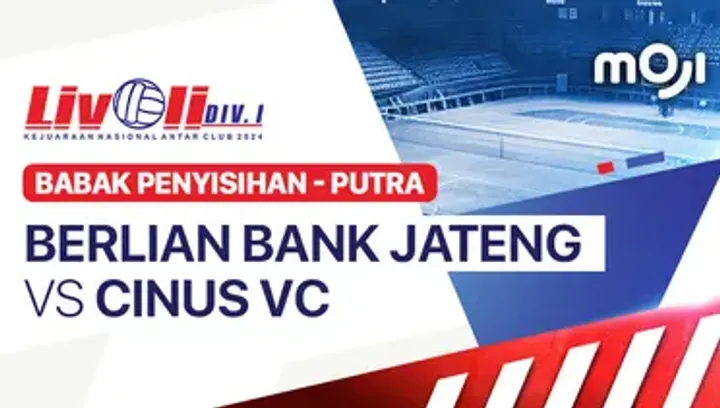 Link Live Streaming Berlian Bank Jateng vs Cinus VC di Livoli Divisi 1