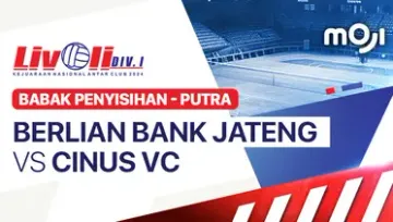 Link Live Streaming Berlian Bank Jateng vs Cinus VC di Livoli Divisi 1