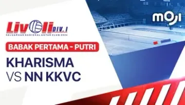 Link Live Streaming Livoli Divisi 1 2024 Putri: Kharisma vs NN KKVC