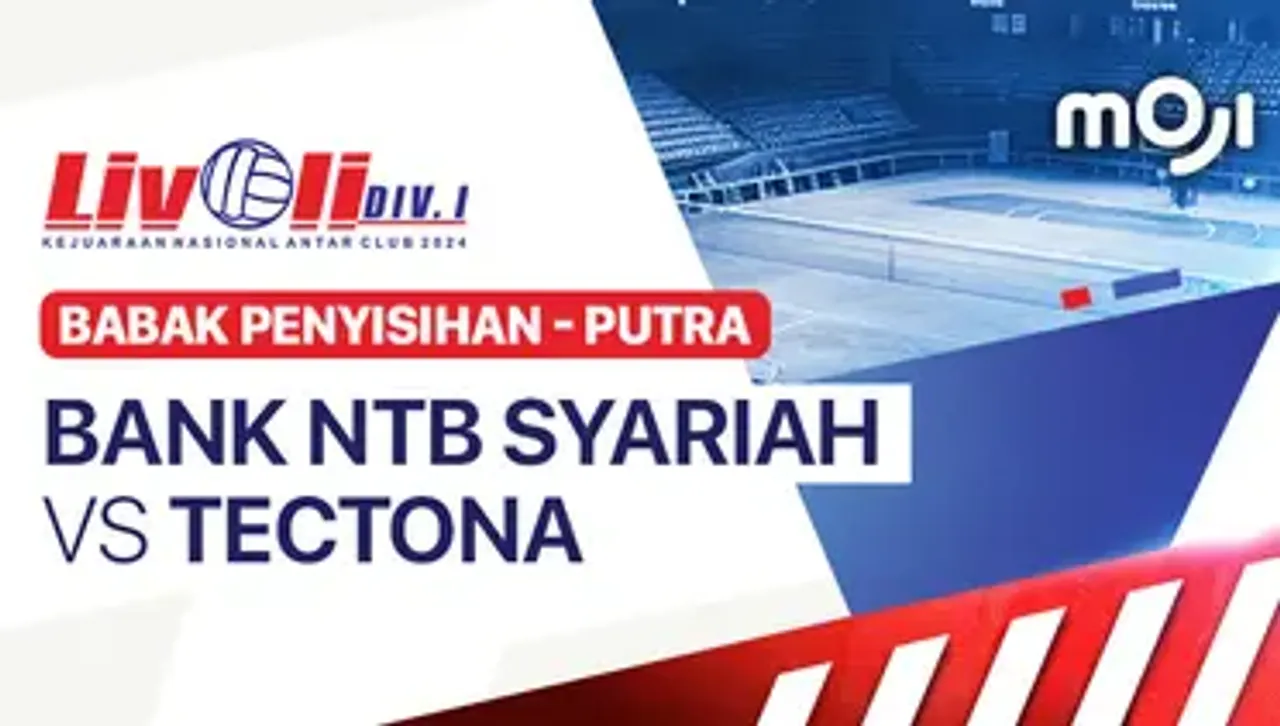 Link Live Streaming Livoli Divisi 1 2024 Putra: Bank NTB vs Tectona