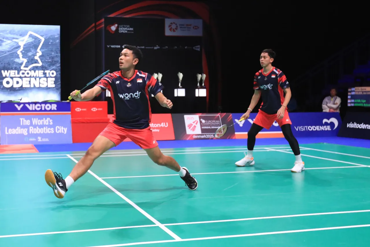 Fajar Alfian/Muhammad Rian Ardianto Tampil di 16 Besar Denmark Open 2024